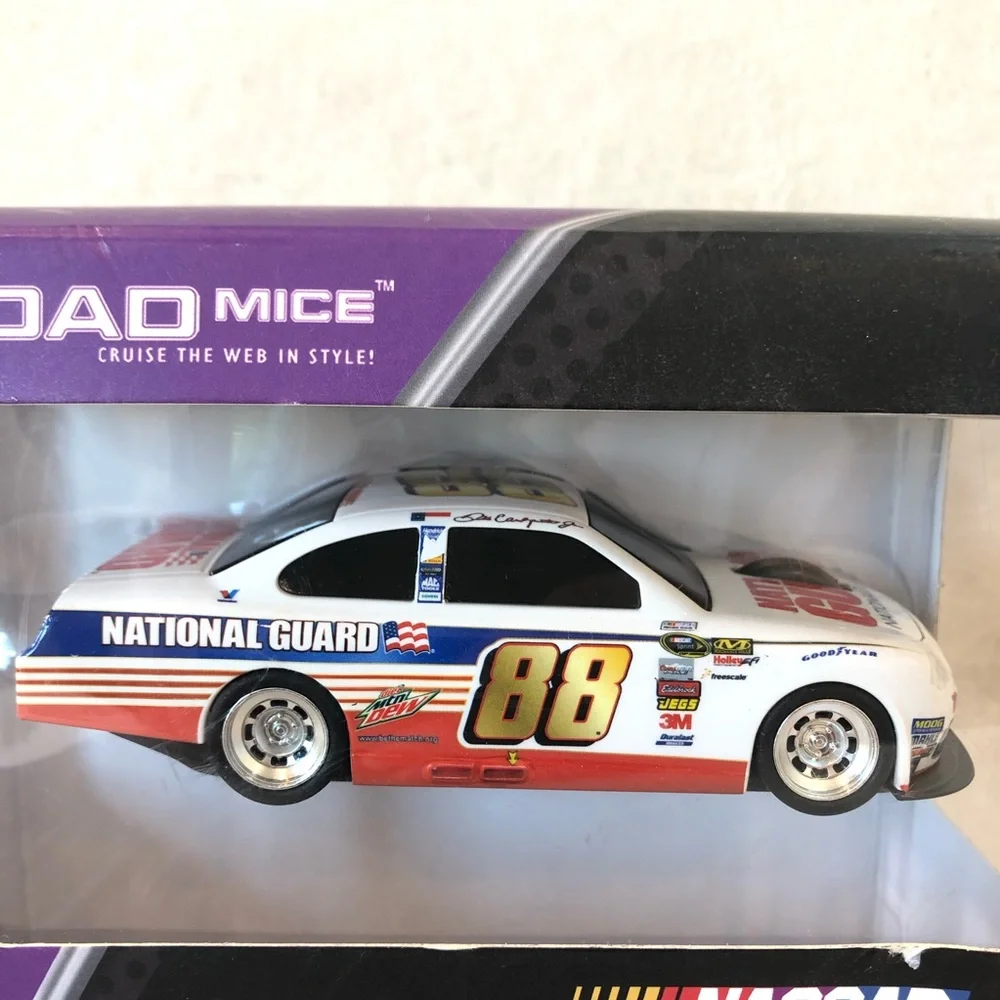 Dale Earnhardt Jr. NASCAR National Guard Wireless Optical Scroll Mouse
